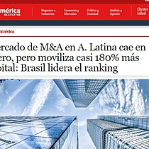 Mercado de M&A en A. Latina cae en enero, pero moviliza casi 180% ms capital: Brasil lidera el ranking